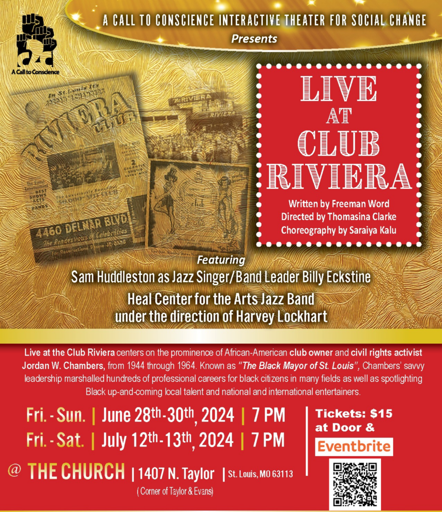 Live At The Club Riviera Flyer