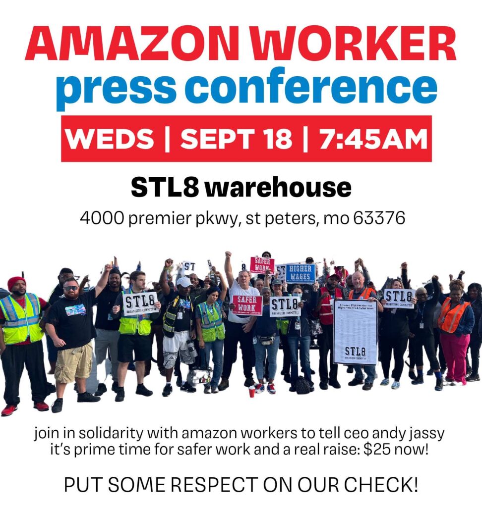 Amazon Worker Press Conference - Sept. 18, 2024